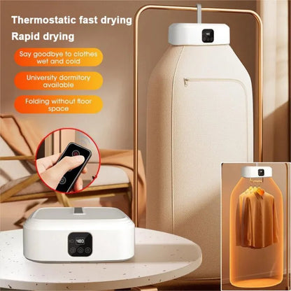 portable Electric Clothes Dryer With Digital Display