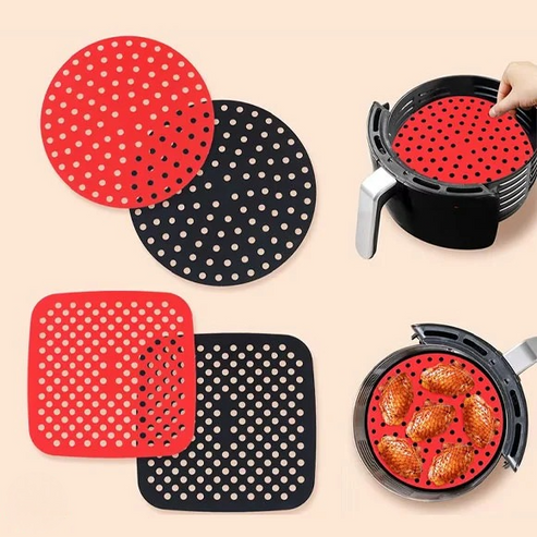 Reusable Non-Stick Air Fryer Silicone Mat