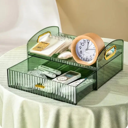 Multifunctional Clear Acrylic Desktop Storage Organizer