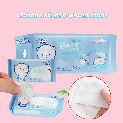 Cute Mini Portable Cleaning Wipes Packet