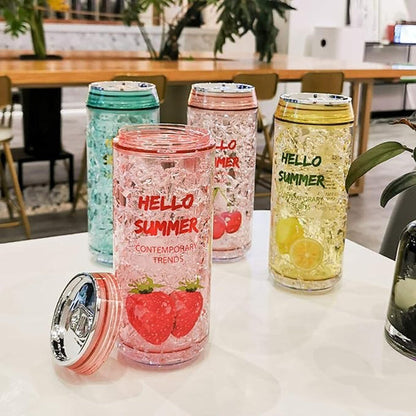 Hello Summer Double Wall Gel Freezer Can