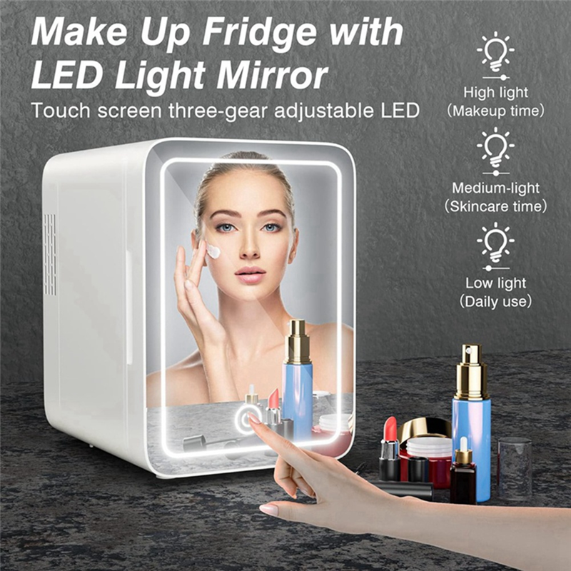 Mini Makeup Fridge :
AC/DC Cooler & Warmer for Beauty & Skincare | Home & Car Use