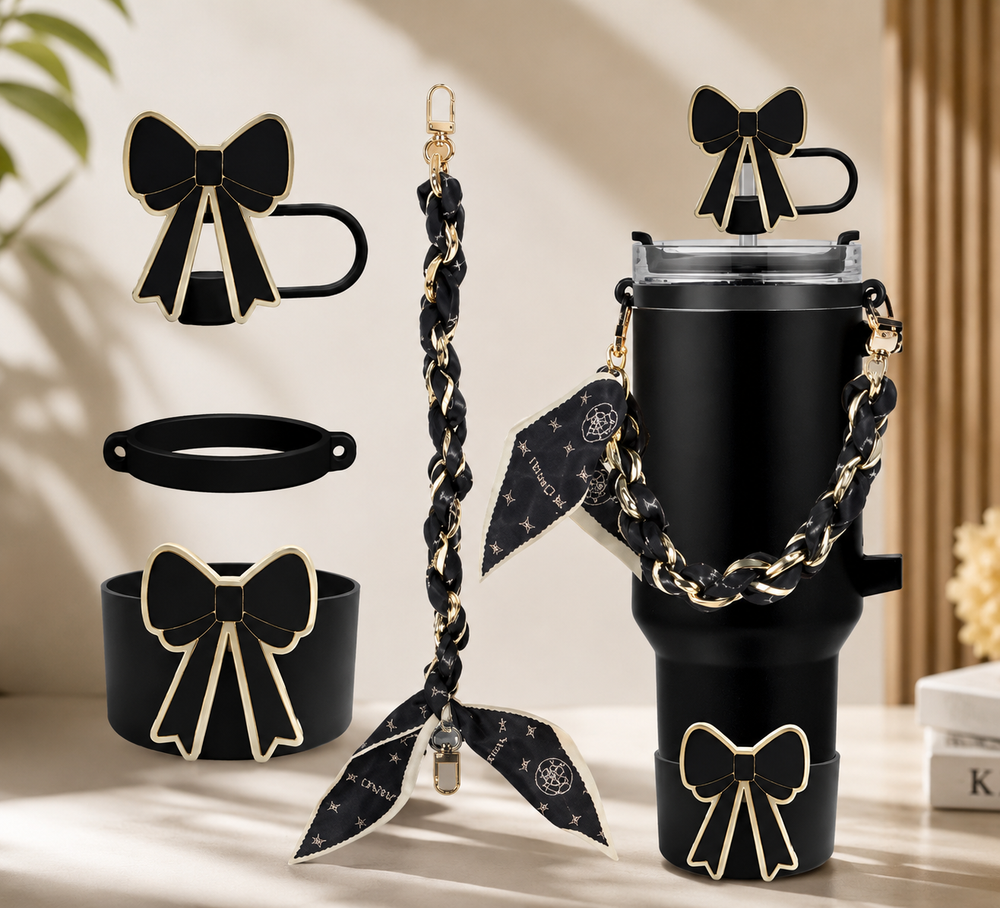 Cute Tumbler Accessories Set