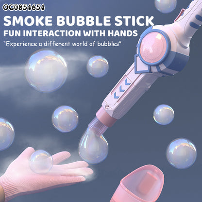 Elastic Smoke Effect Magic Bubble Wand Toy