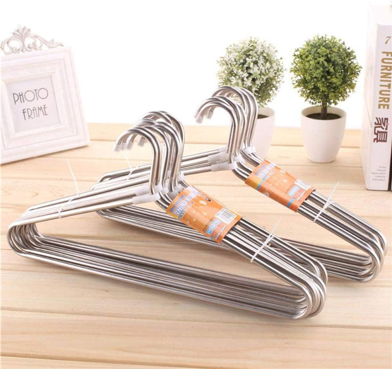 Stainless Steel Quality 10-Pieces Hanger