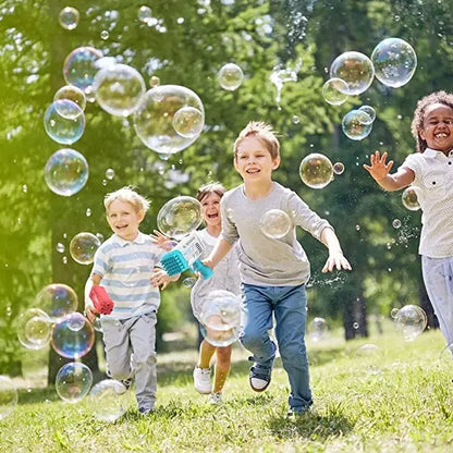 Electric Water Blaster Toy Bazooka Bubble Machine Gun With 36 Holes