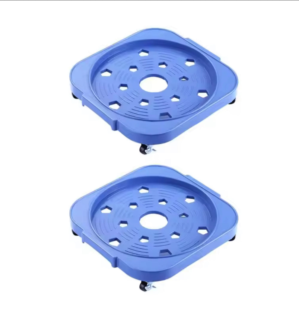 Heavy-Duty Gas Cylinder Trolley with 360° Rotating Wheels – Premium Anti-Rust Base Stand