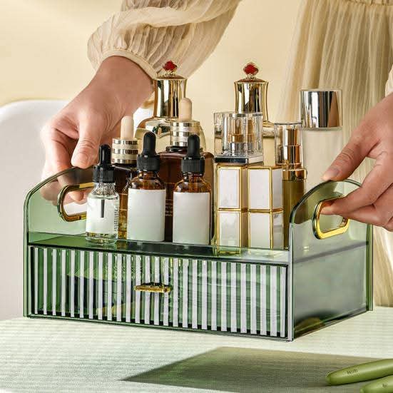 Multifunctional Clear Acrylic Desktop Storage Organizer