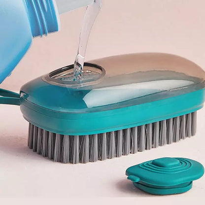 Multifunctional Cleaning Brush With automatic Liquid Soap Dispenser