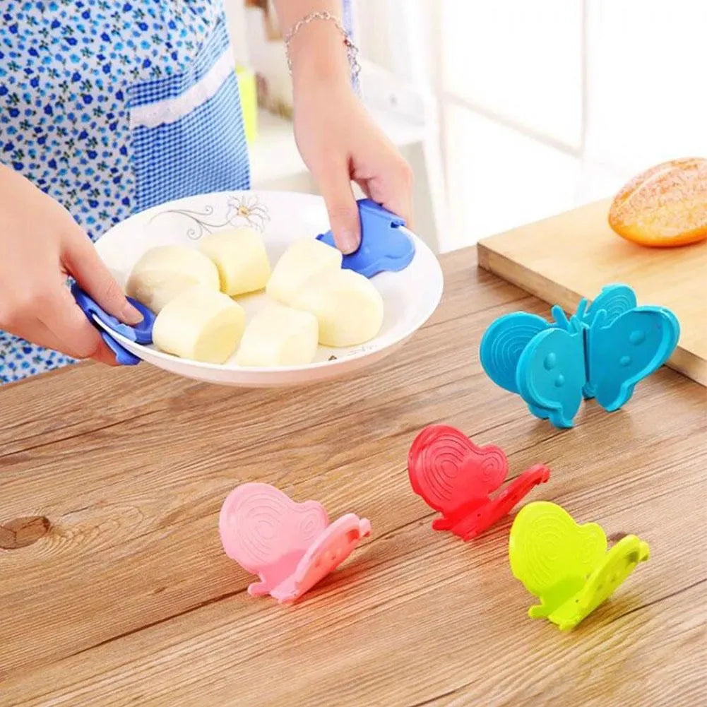 Butterfly Shaped Silicone Heat resistant Pot Holder
