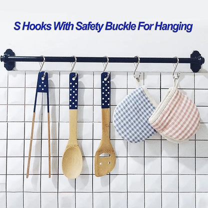Multipurpose Heavy Duty Stainless Steel S-Hooks, Hanging Hooks