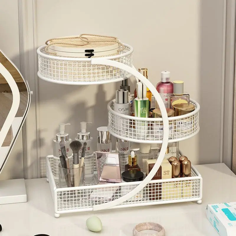 Multifunctional Storage Basket Iron Material