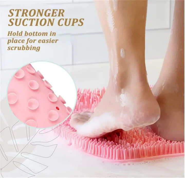 Shower Foot & Back Scrubber, Massage Pad