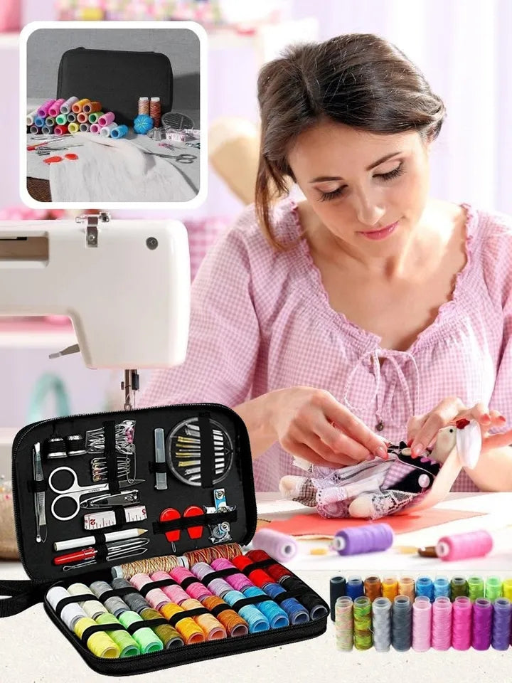 Portable Sewing Bag With Accessories