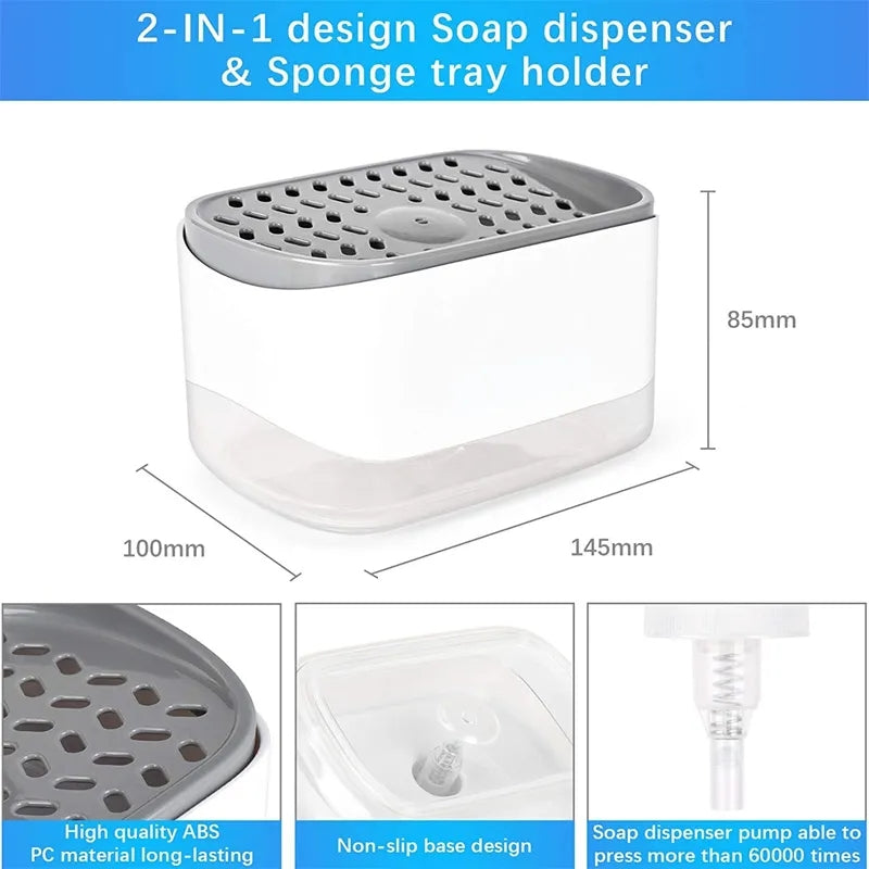 Easy Dispensing Soap Sponge Dispenser