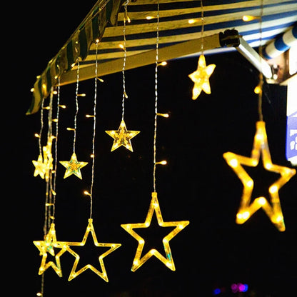 Led Star Curtain Lights