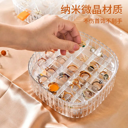 Transparent Crystal Jewelery Organiser