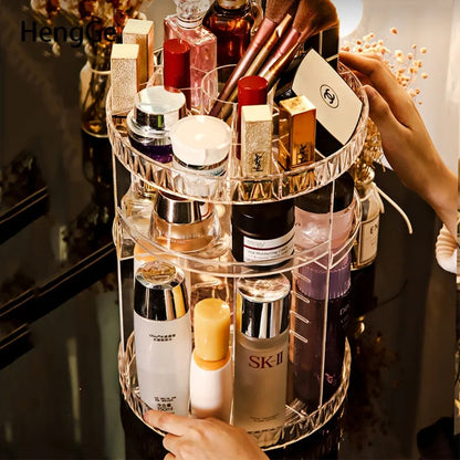 360 Degree Rotating Makeup Organizer