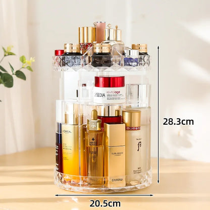 360 Degree Rotating Makeup Organizer