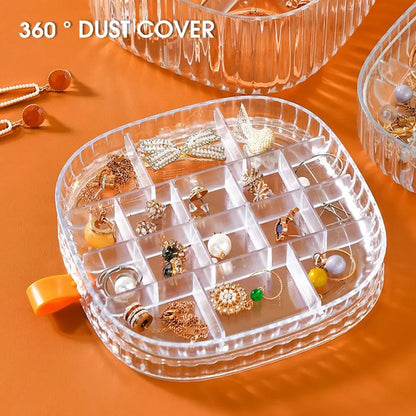 Transparent Crystal Jewelery Organiser