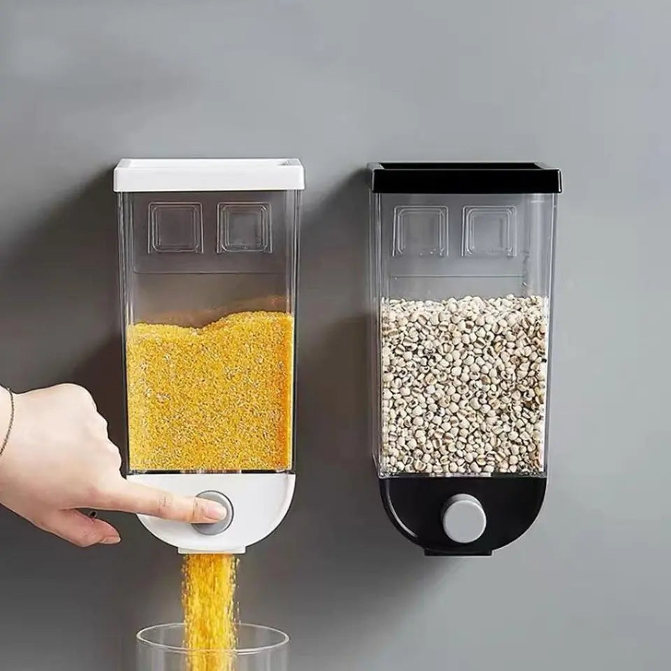 1000ML Press Wall Mounted Cereal Dispenser