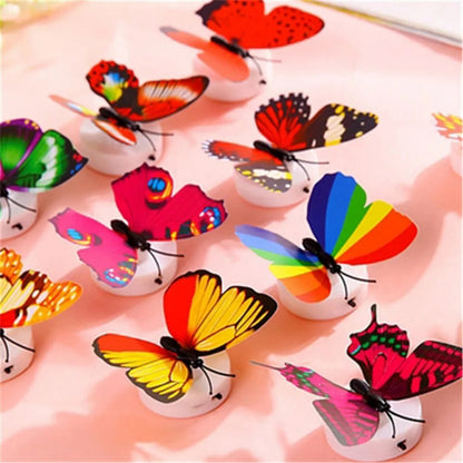 12pcs Led Butterfly Wall Sticker