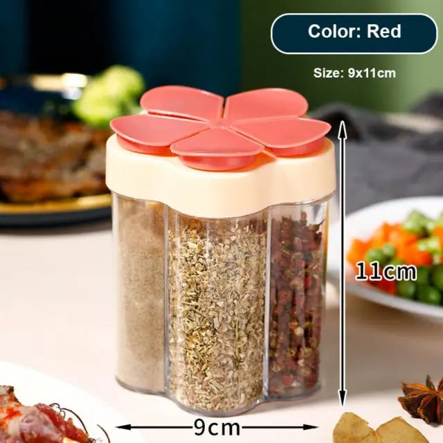 5 In 1 Flap Seasoning Jar Container