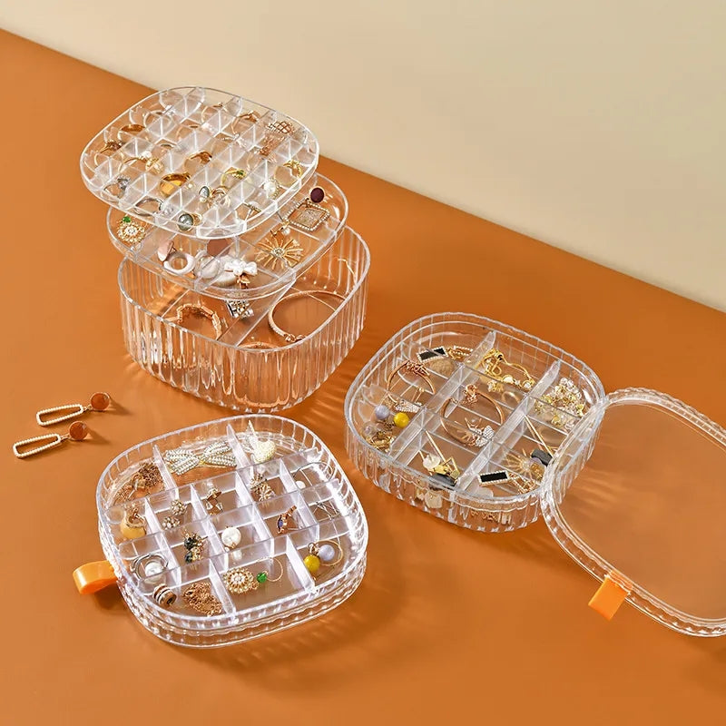 Transparent Crystal Jewelery Organiser