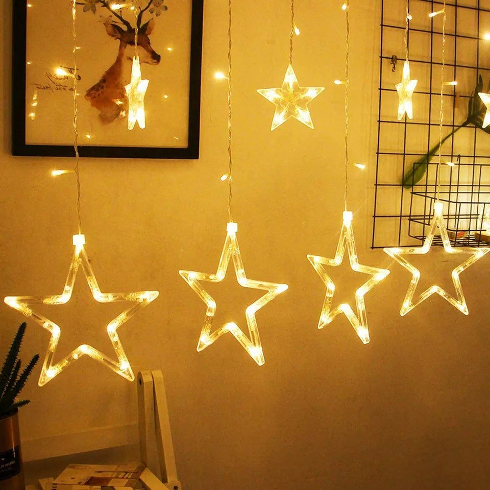 Led Star Curtain Lights