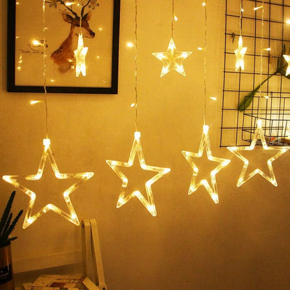 Led Star Curtain Lights