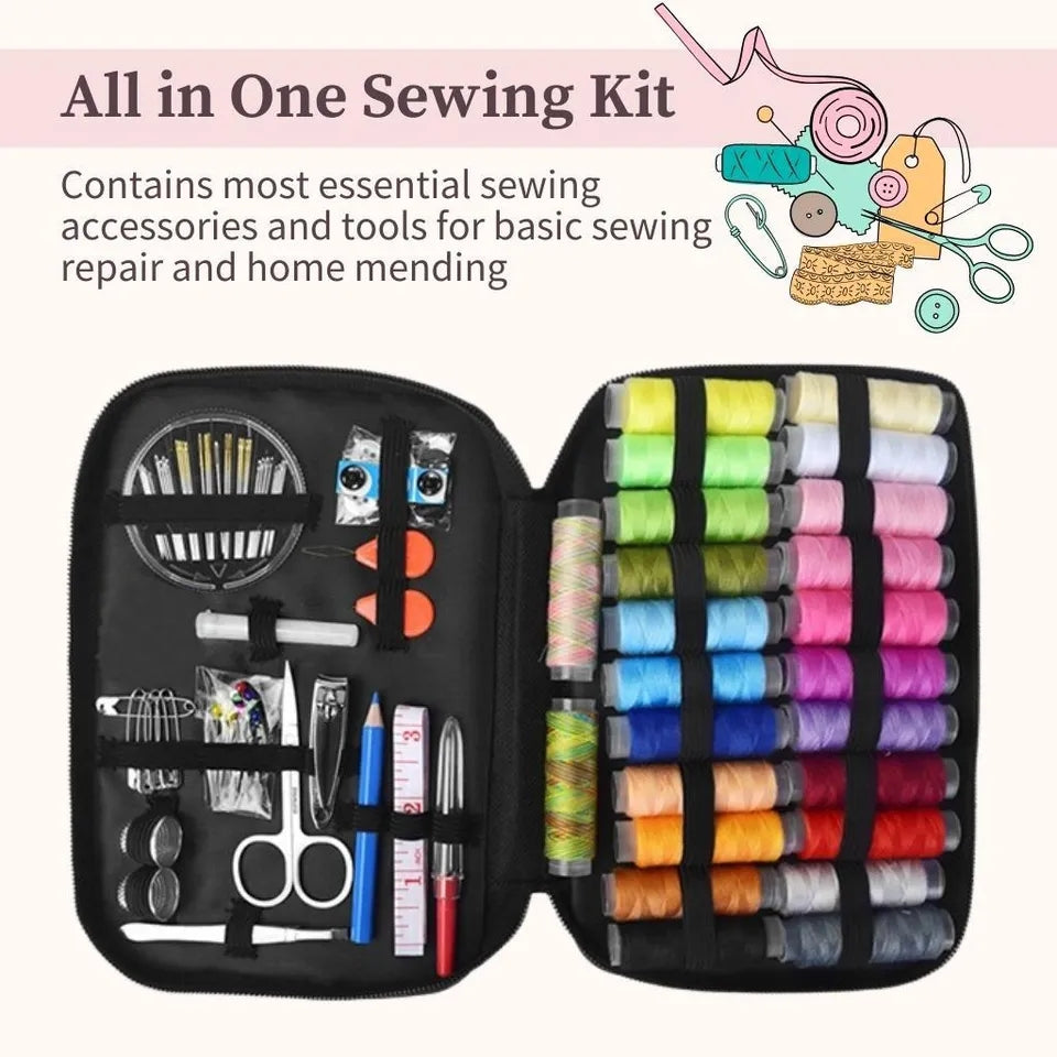 Portable Sewing Bag With Accessories