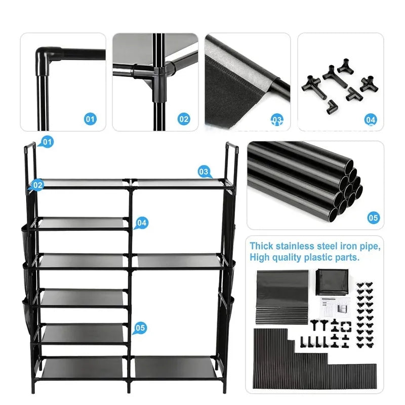 Multifunctional Shoe Rack