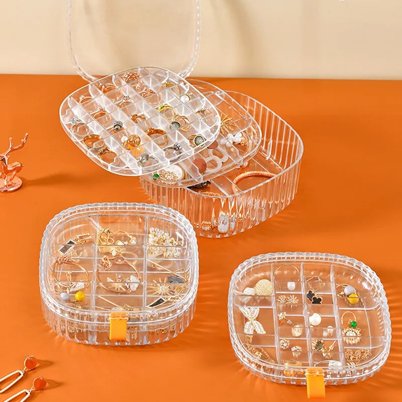 Transparent Crystal Jewelery Organiser