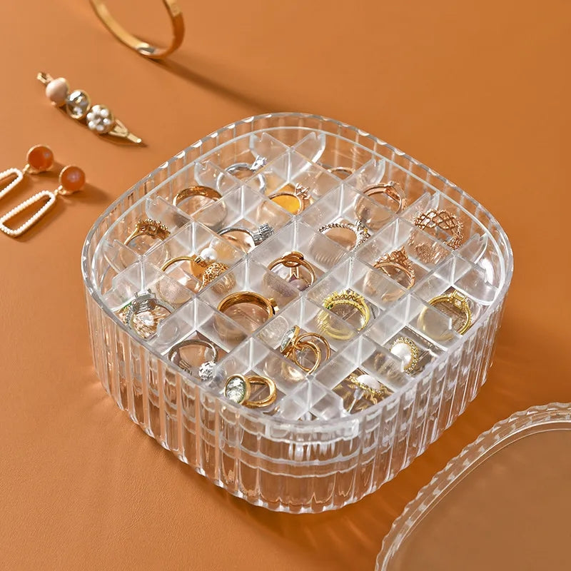 Transparent Crystal Jewelery Organiser