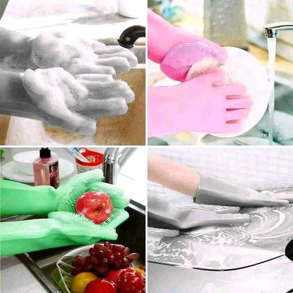 Silicone Dishwashing Gloves