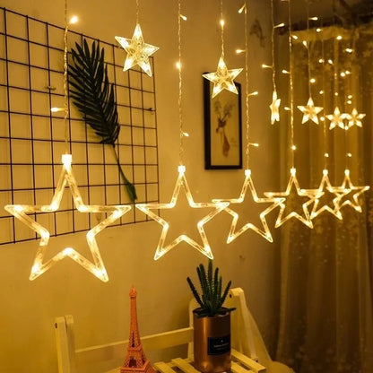 Led Star Curtain Lights