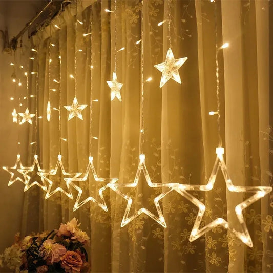 Star Curtain Lights