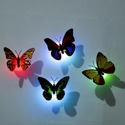 12pcs Led Butterfly Wall Sticker