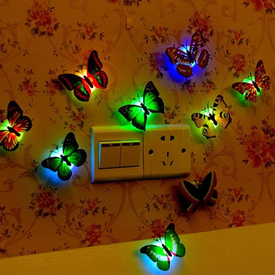 12pcs Led Butterfly Wall Sticker