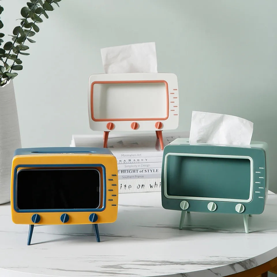 Tv Design Tissue Box