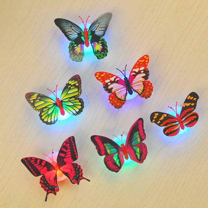 12pcs Led Butterfly Wall Sticker