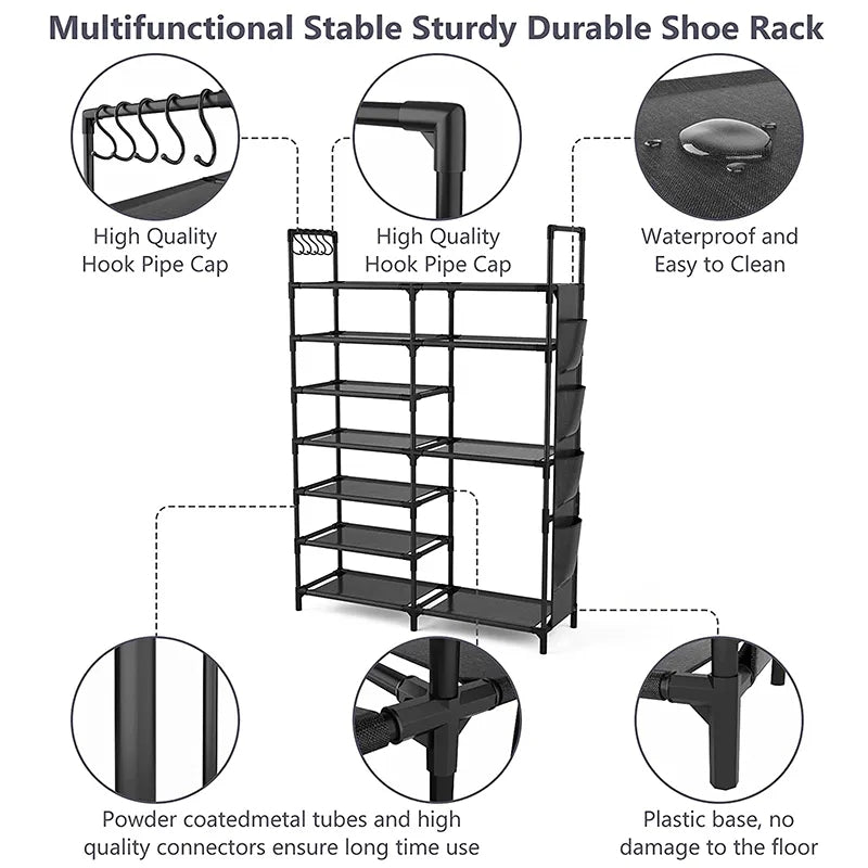 Multifunctional Shoe Rack