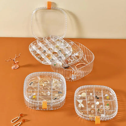 Transparent Crystal Jewelery Organiser