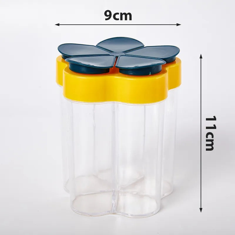 5 In 1 Flap Seasoning Jar Container