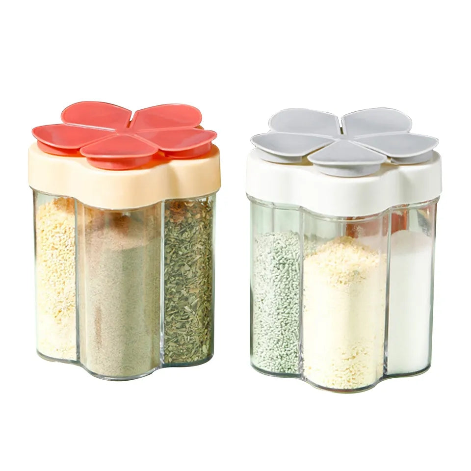 5 In 1 Flap Seasoning Jar Container