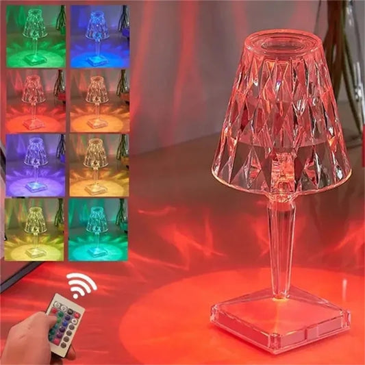 Crystal Lamp 16 Colors