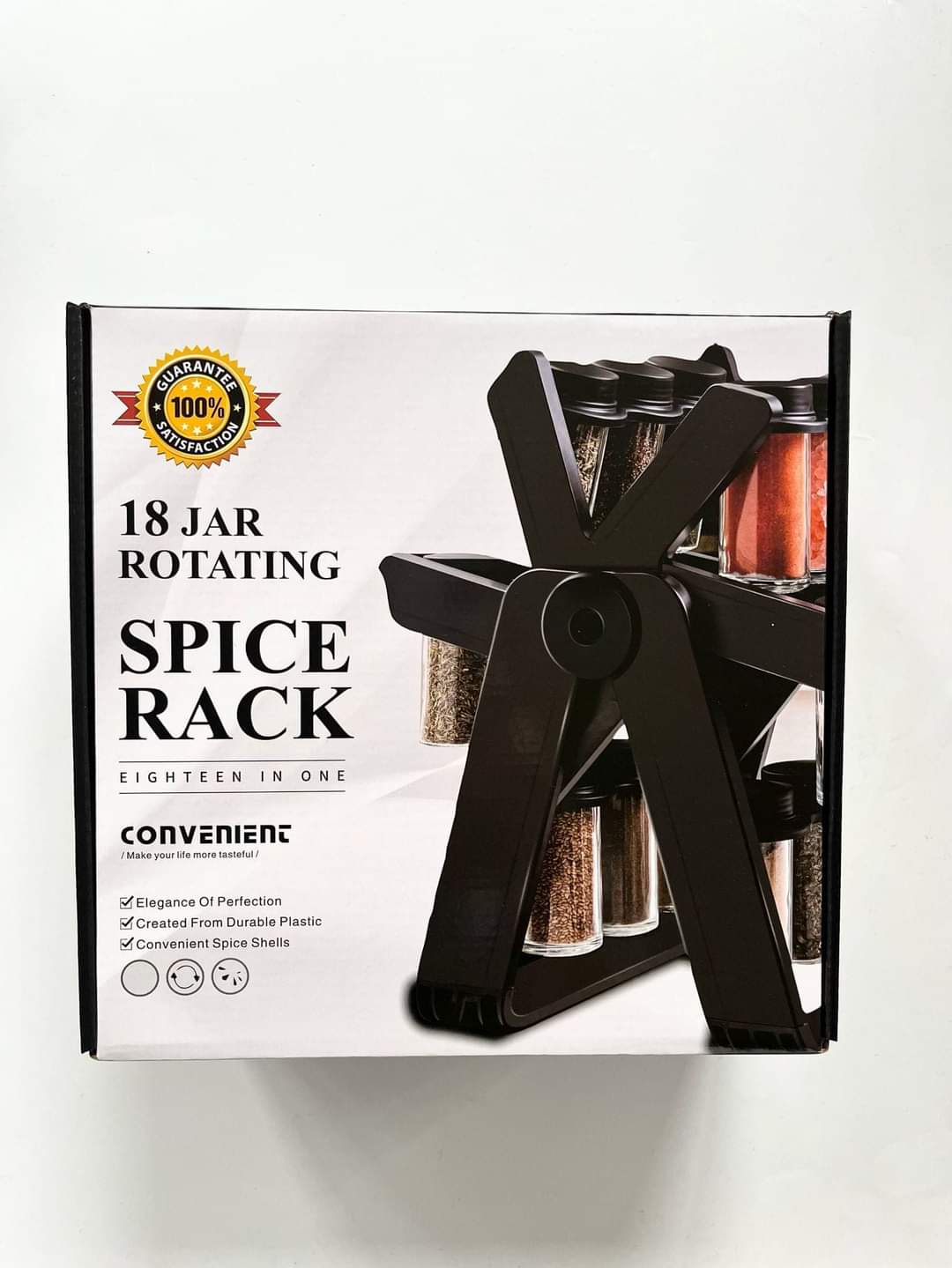 360 Rotating spice organizer