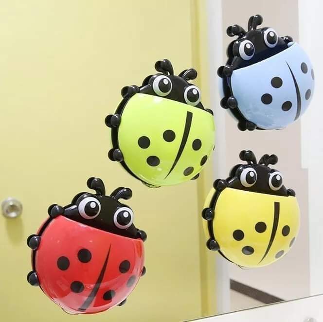 Lady Bug Wall Mounted Holder