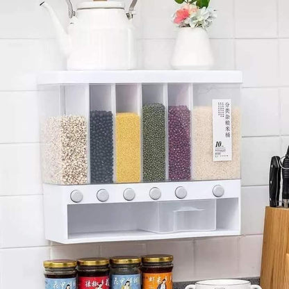 10KG Wall-Mounted Cereal Container