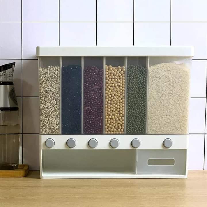 10KG Wall-Mounted Cereal Container